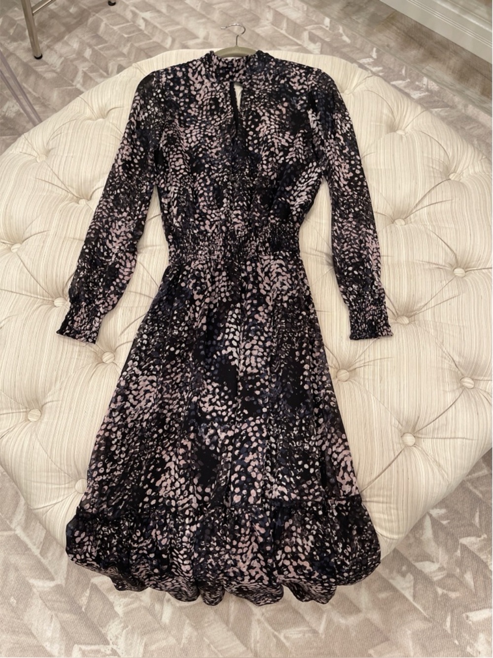 Roan + Ryan Long-Sleeve Tiered Maxi Dress from Evereve
